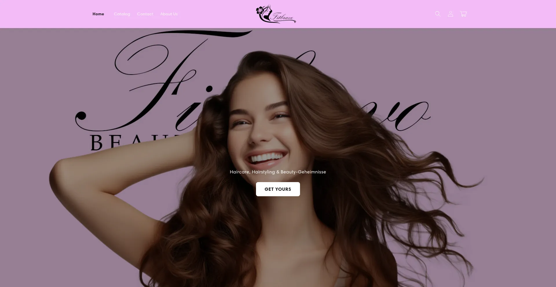 Website screenshot of Fitbravo.com