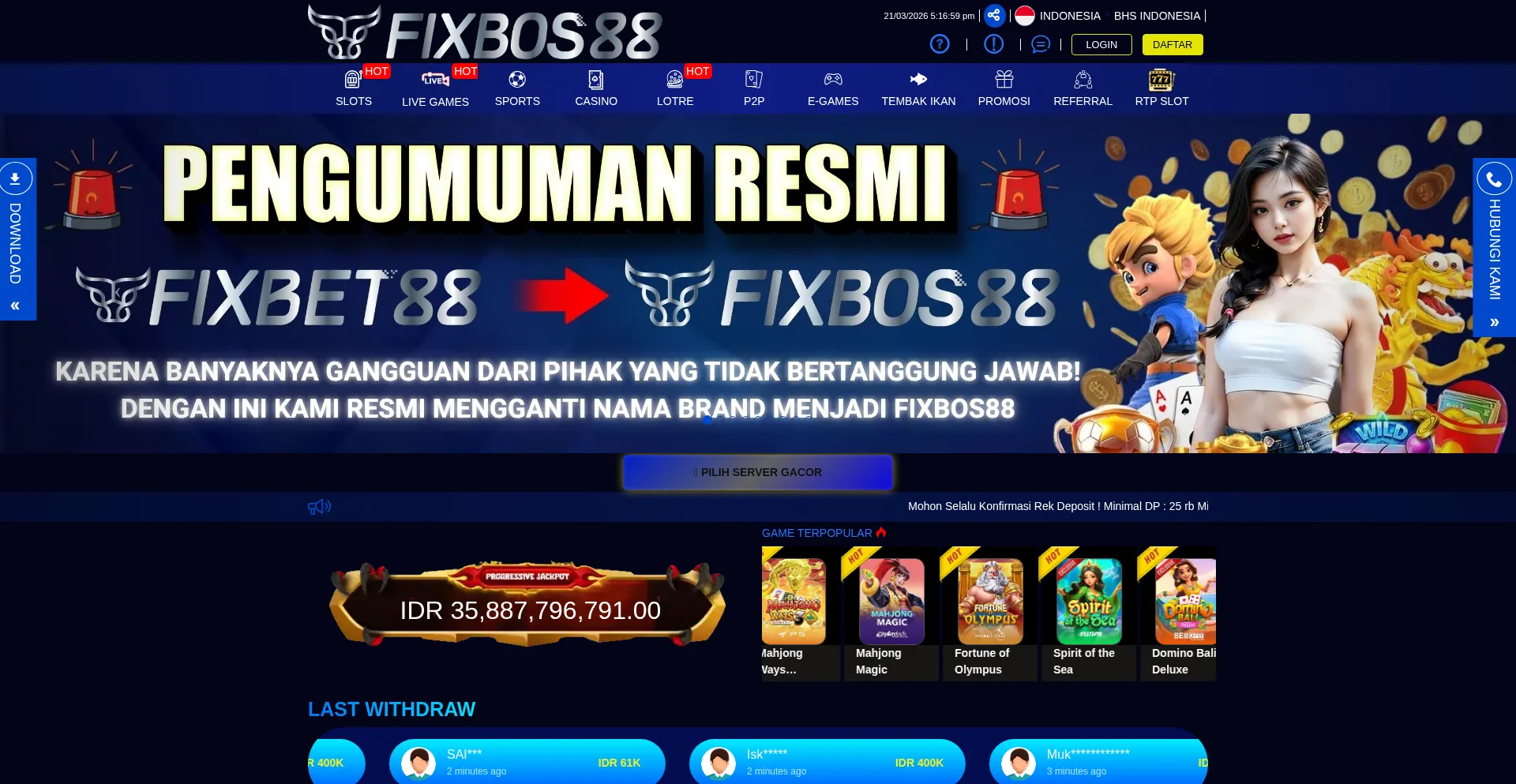 Fixbos88fresh.com