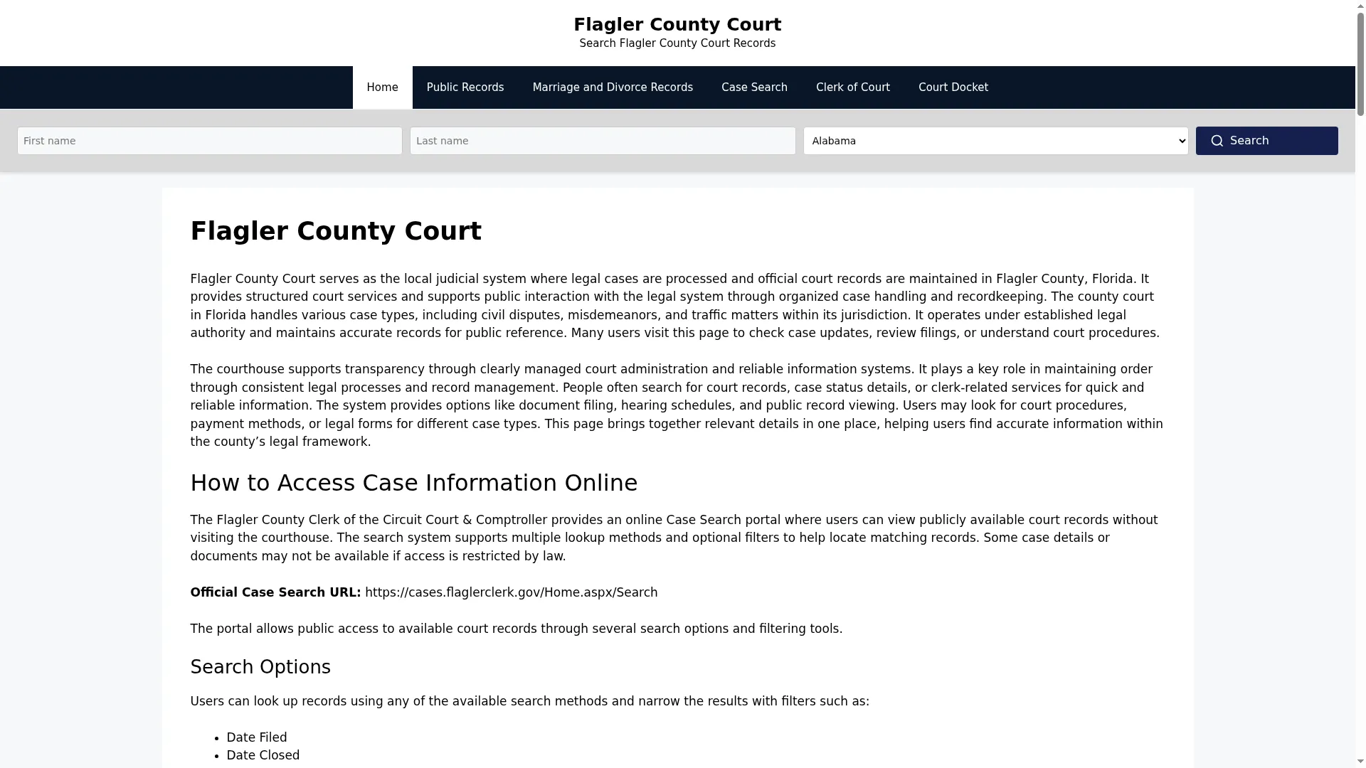 Flaglercountyrecords.org