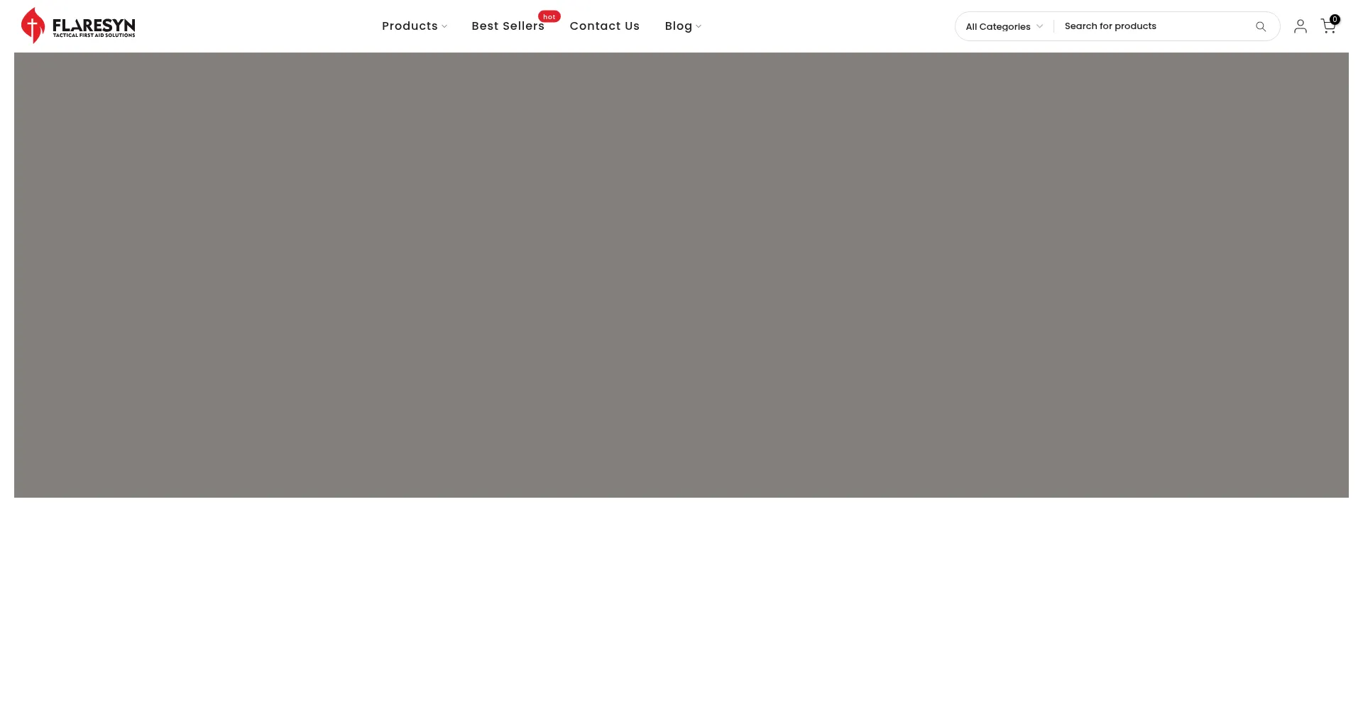 Website screenshot of Flaresyn.com