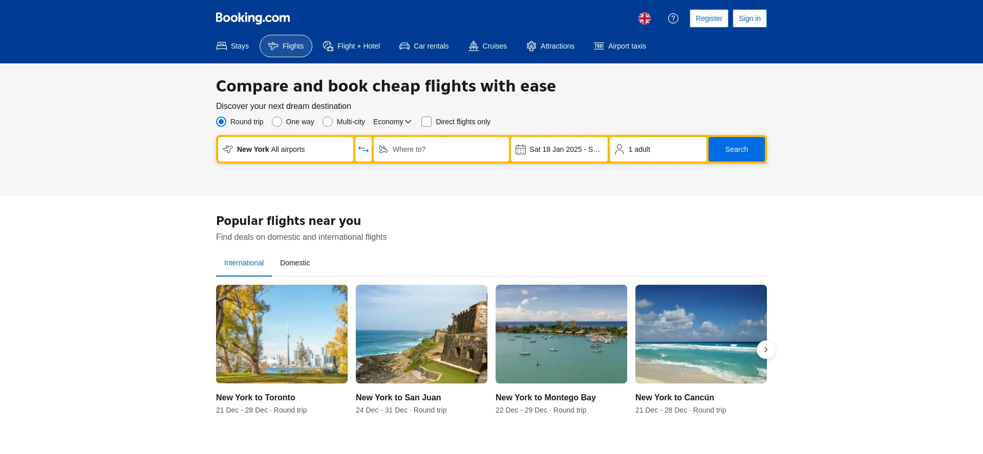 Flights.booking.com