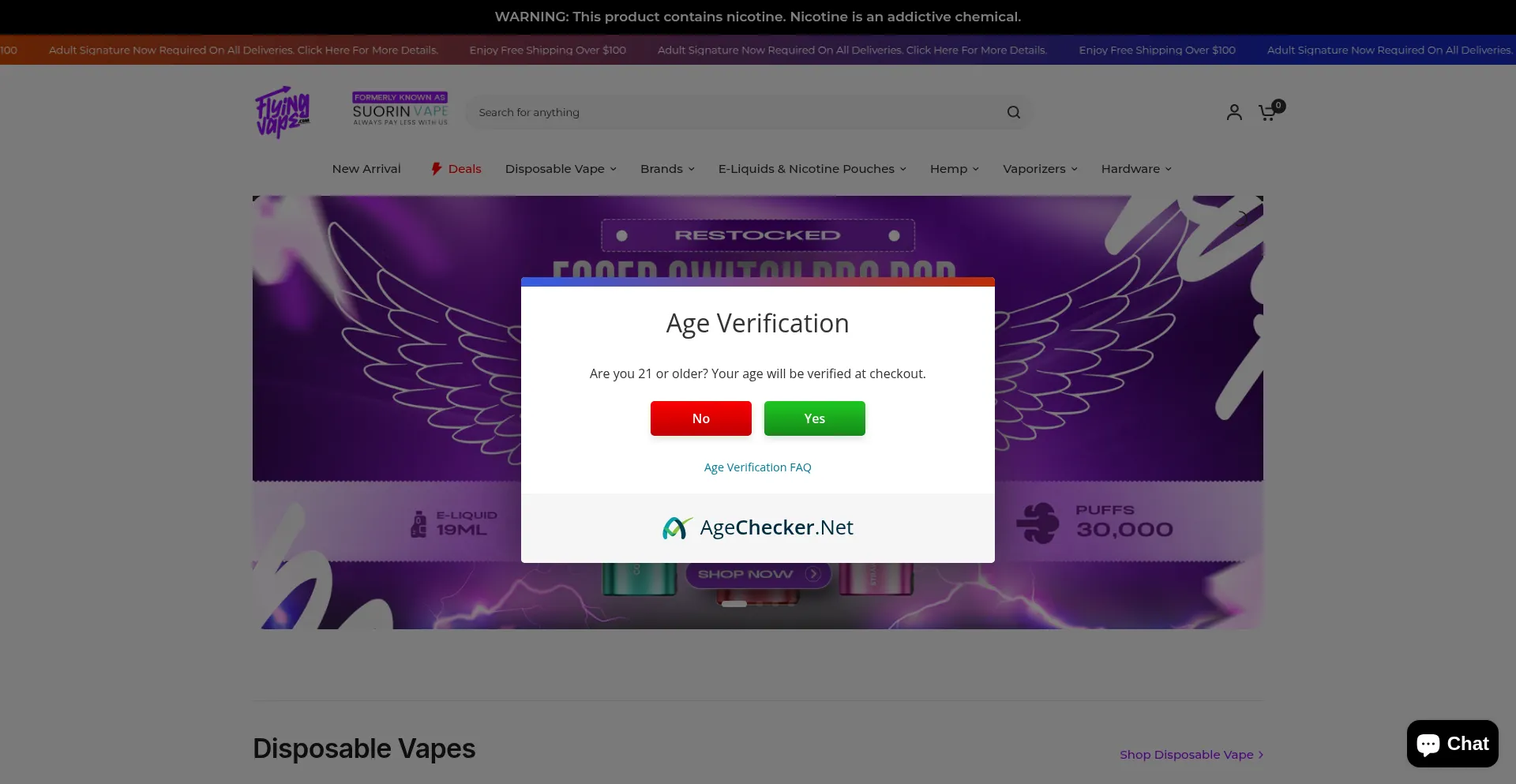 Flyingvape.com est-il Sûr et Fiable ?