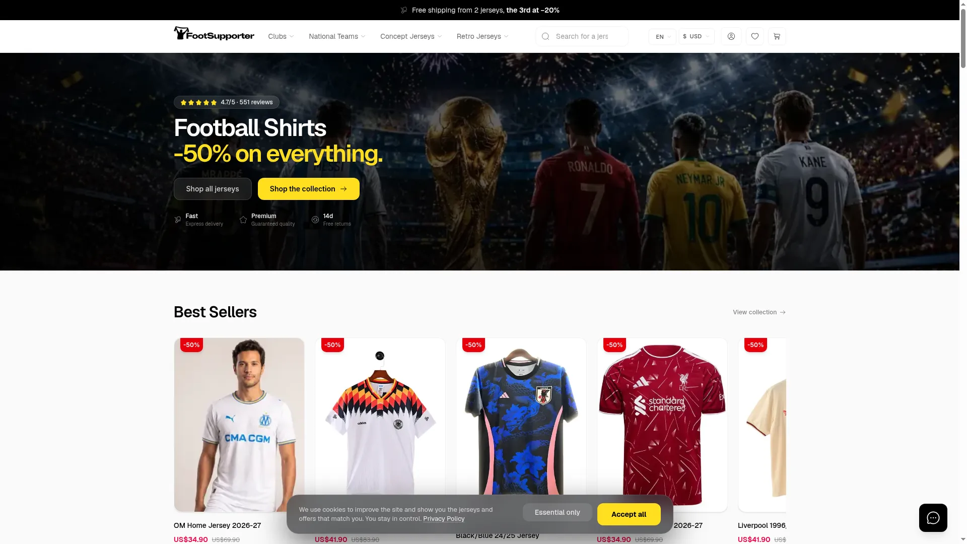 Footsupporter.com