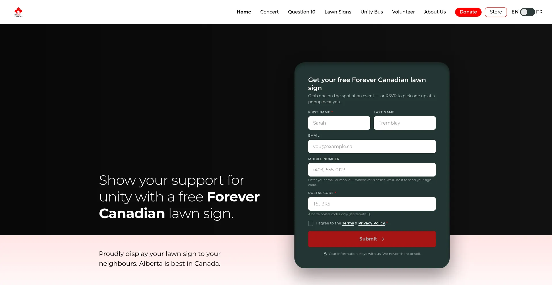 Forever-canadian.ca