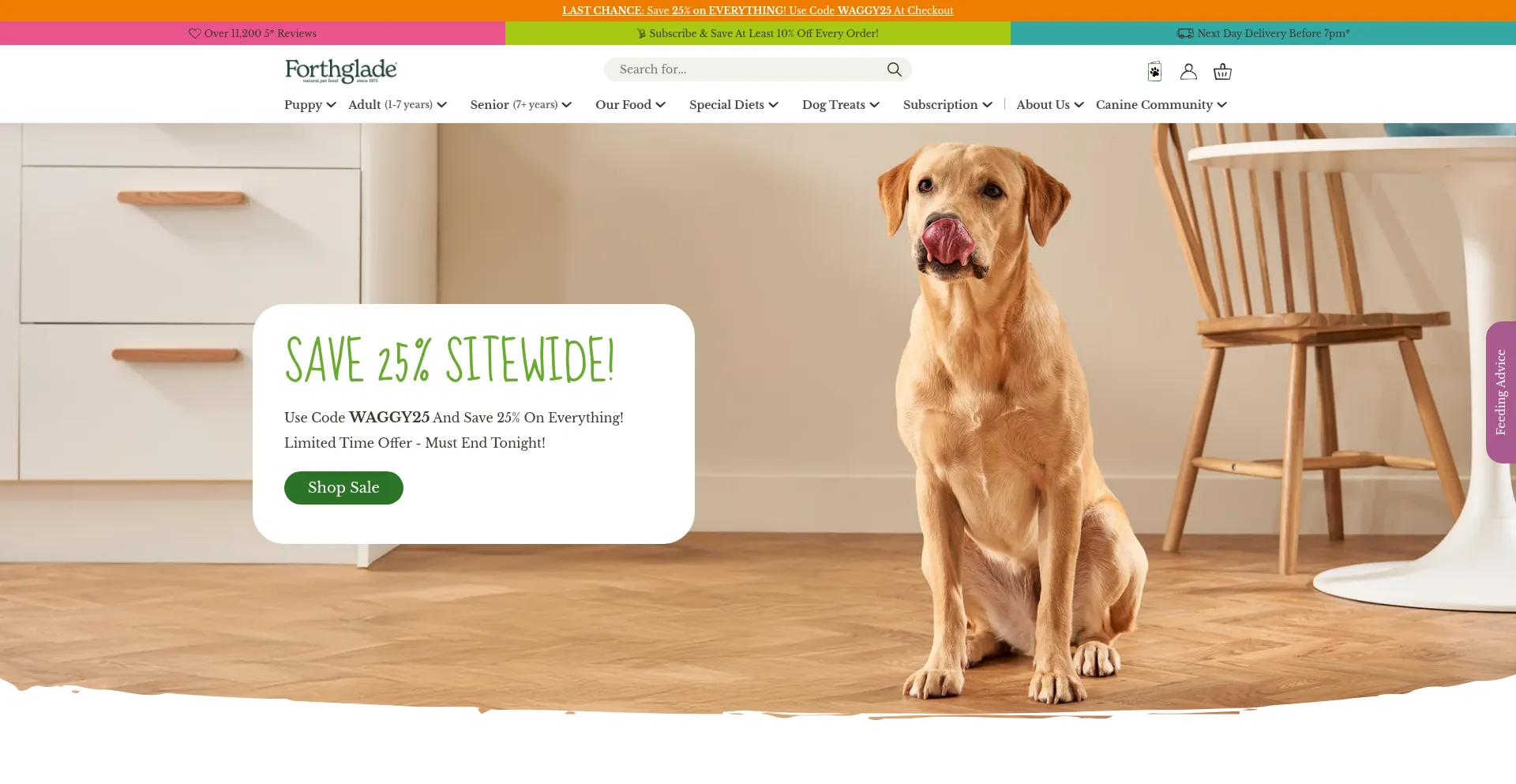 Forthglade.com Screenshot