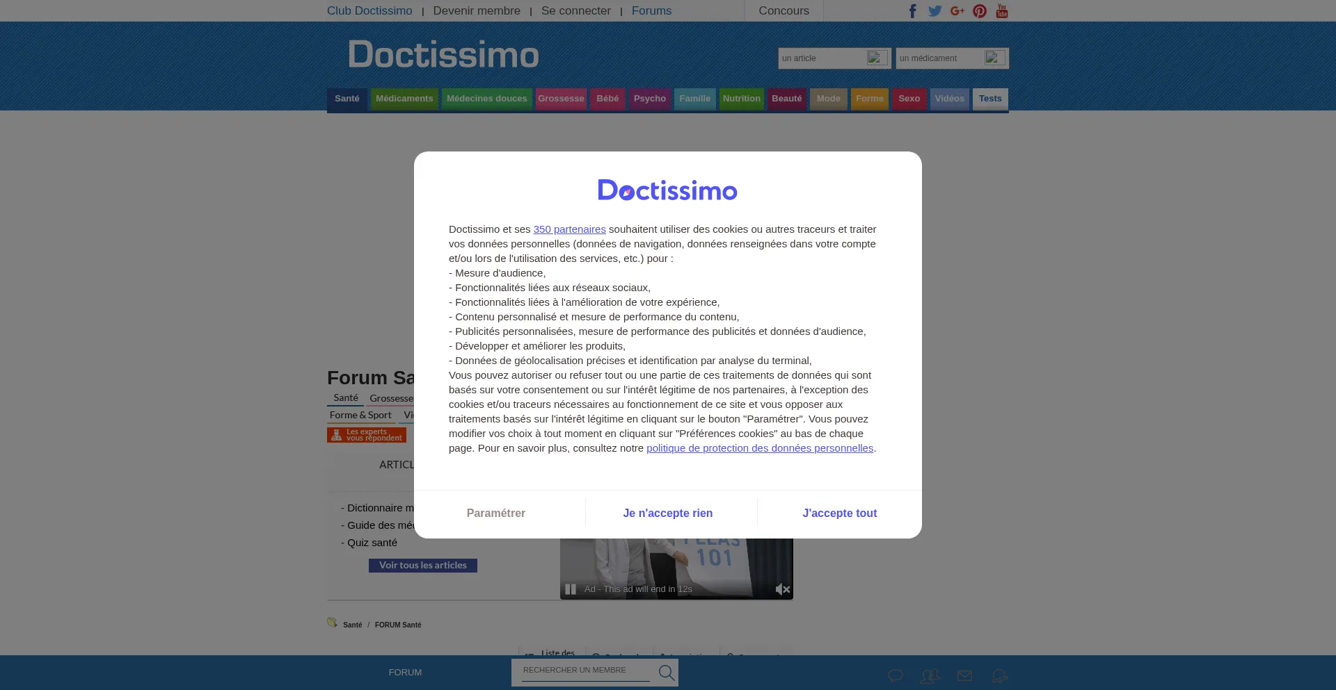 Forum.doctissimo.fr est-il Sûr et Fiable ?