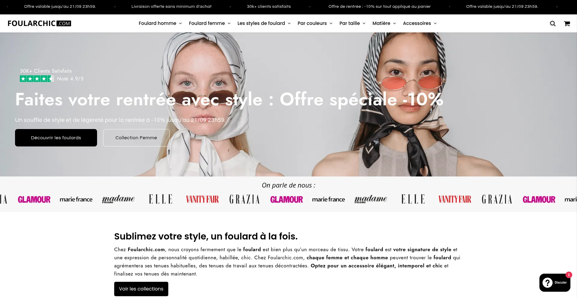 Foularchic.com est-il Sûr et Fiable ?