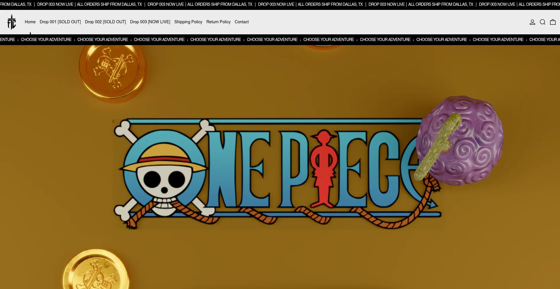 Website screenshot of Foundingtitanco.com