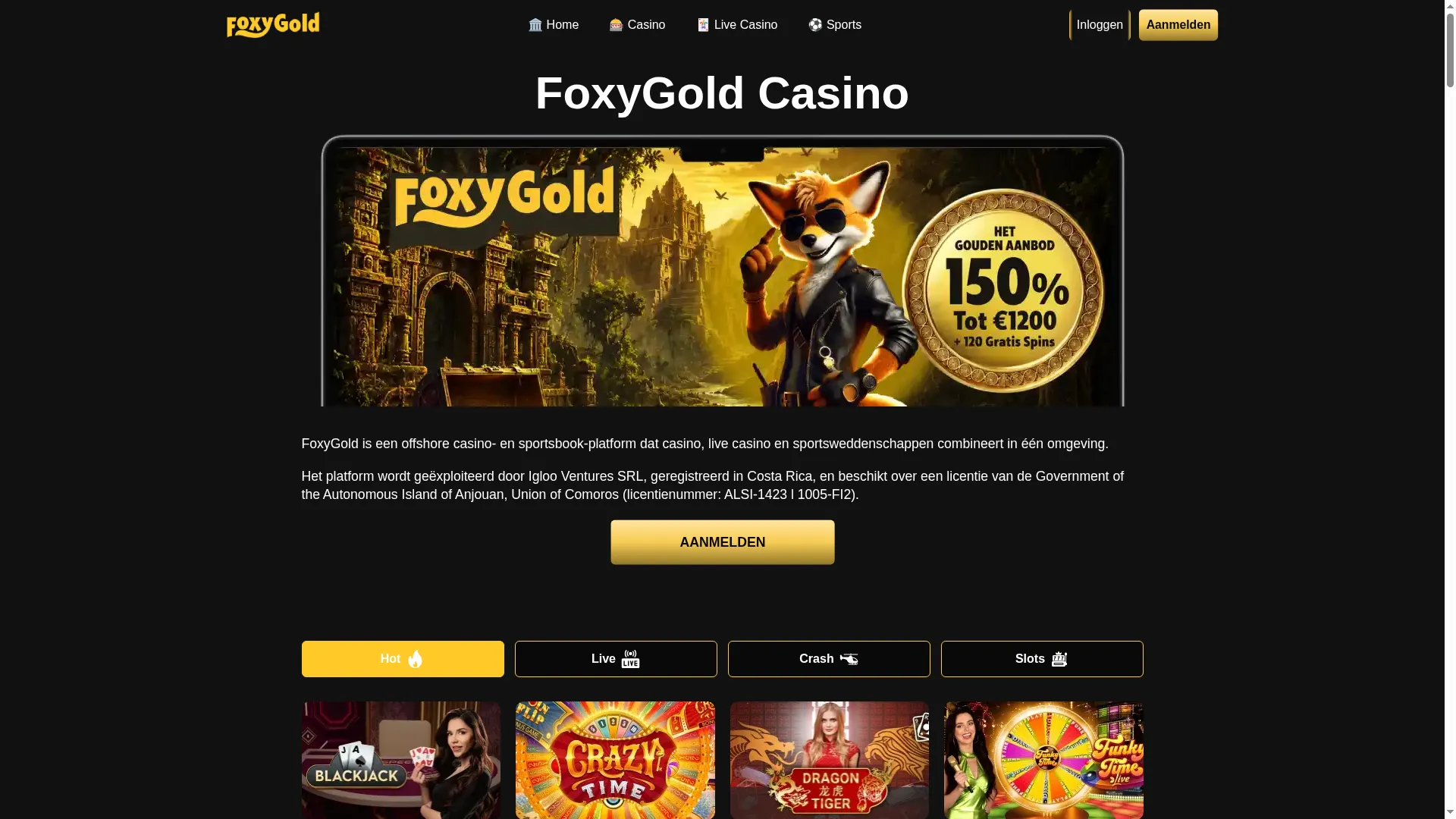 Foxygold-casino-play.nl