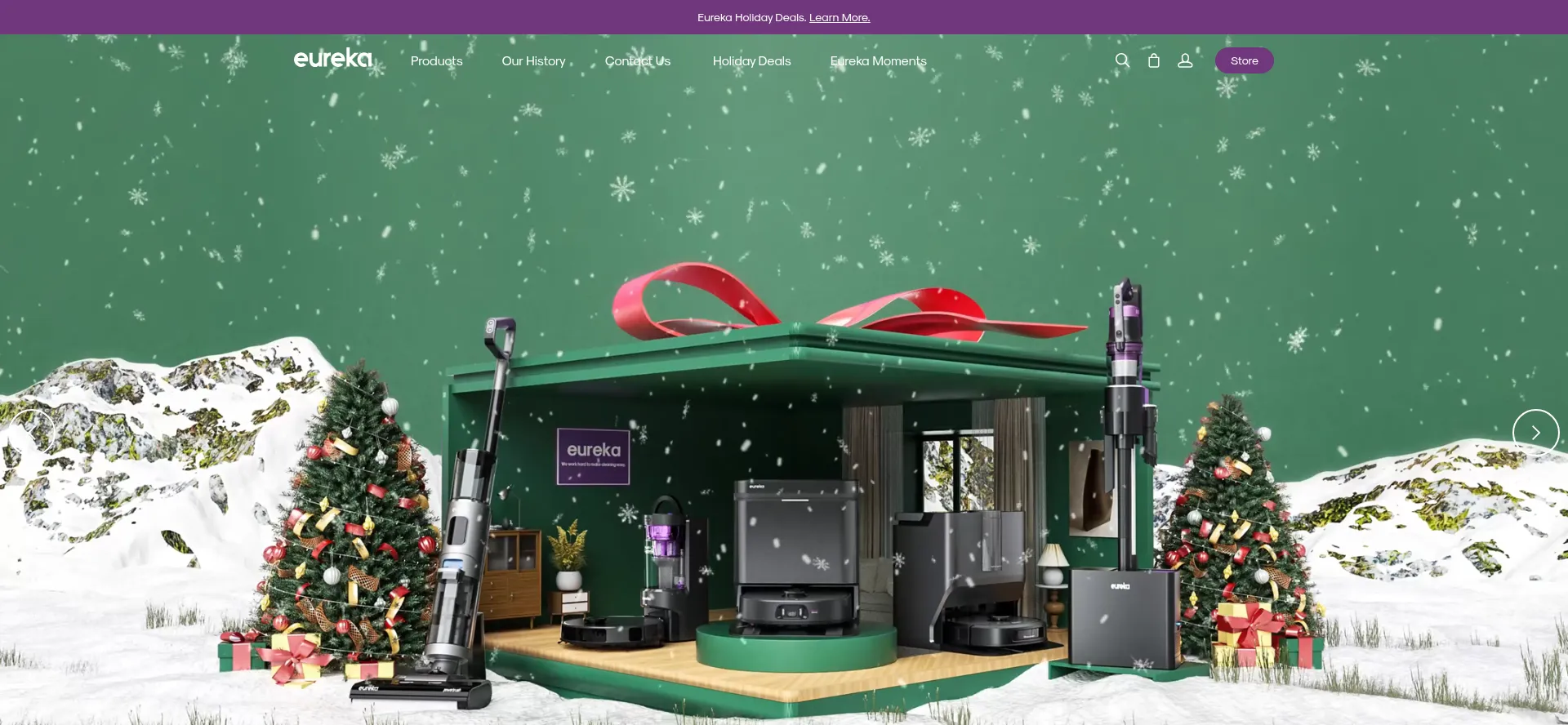 Website screenshot of Fr.eureka.com