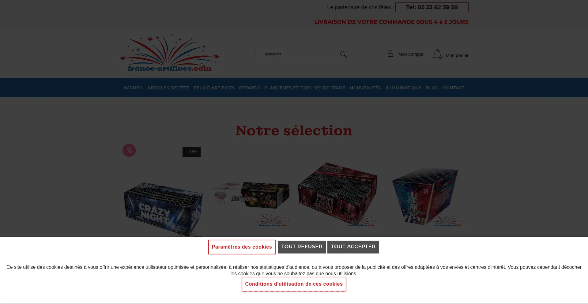 France-artifices.com est-il Sûr et Fiable ?