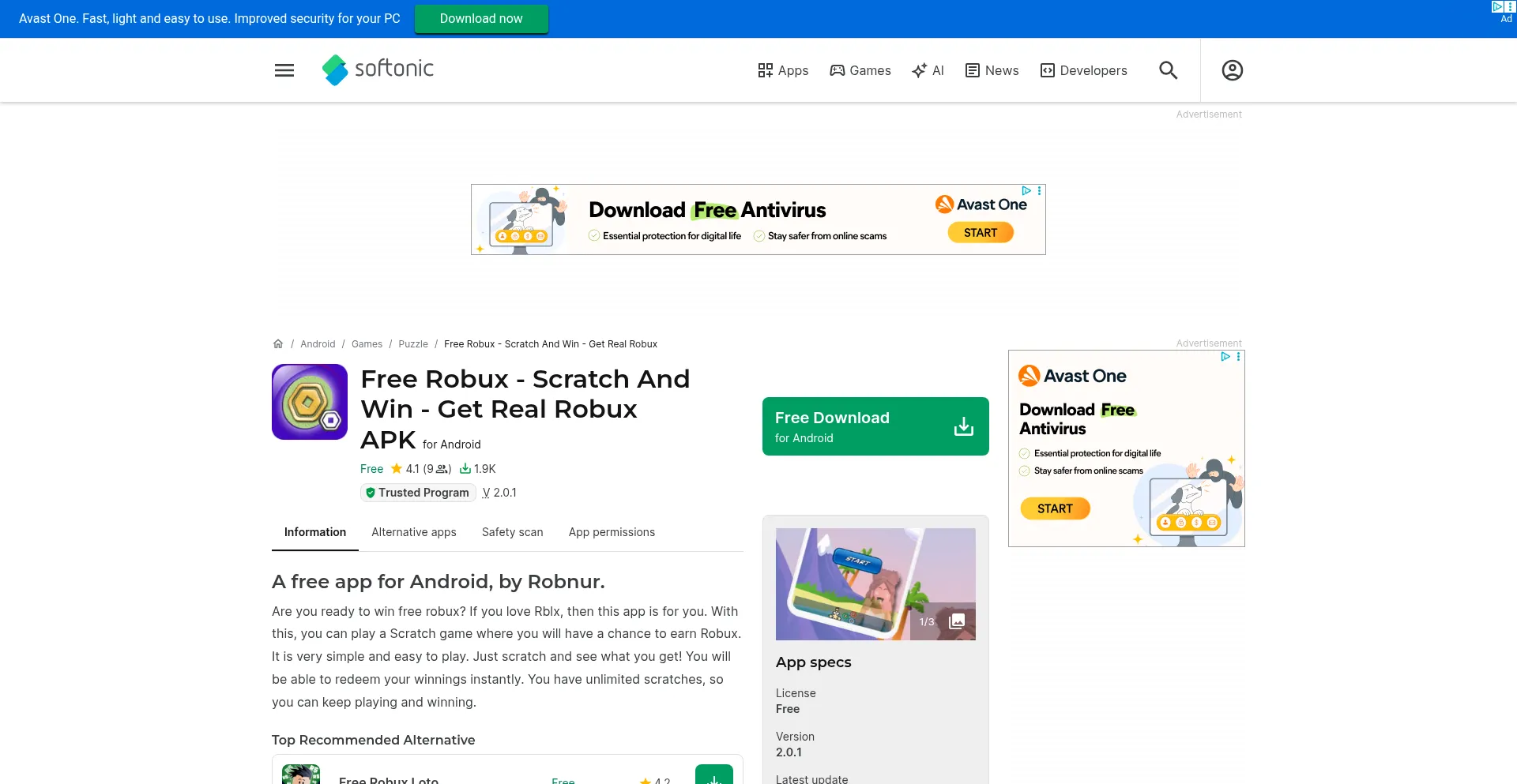Free-robux-scratch-and-win-get-real-robux.en.softonic.com