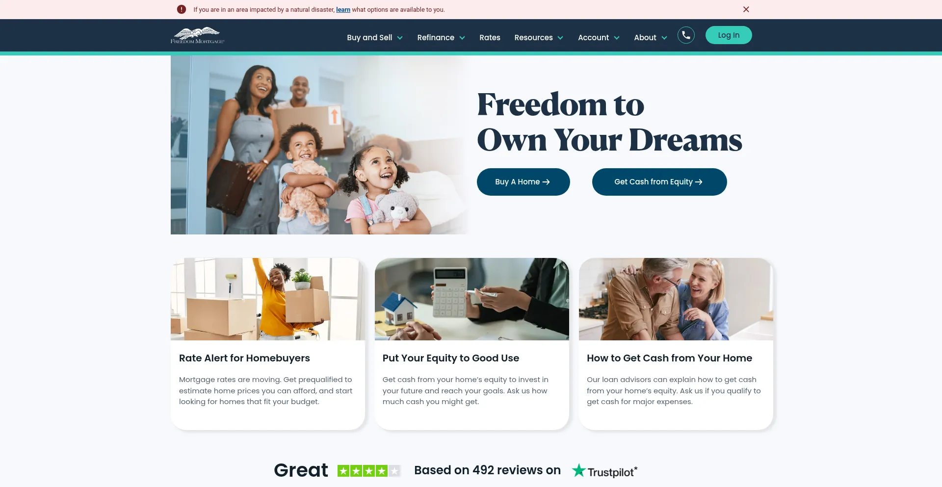 Freedommortgage.com est-il Sûr et Fiable ?