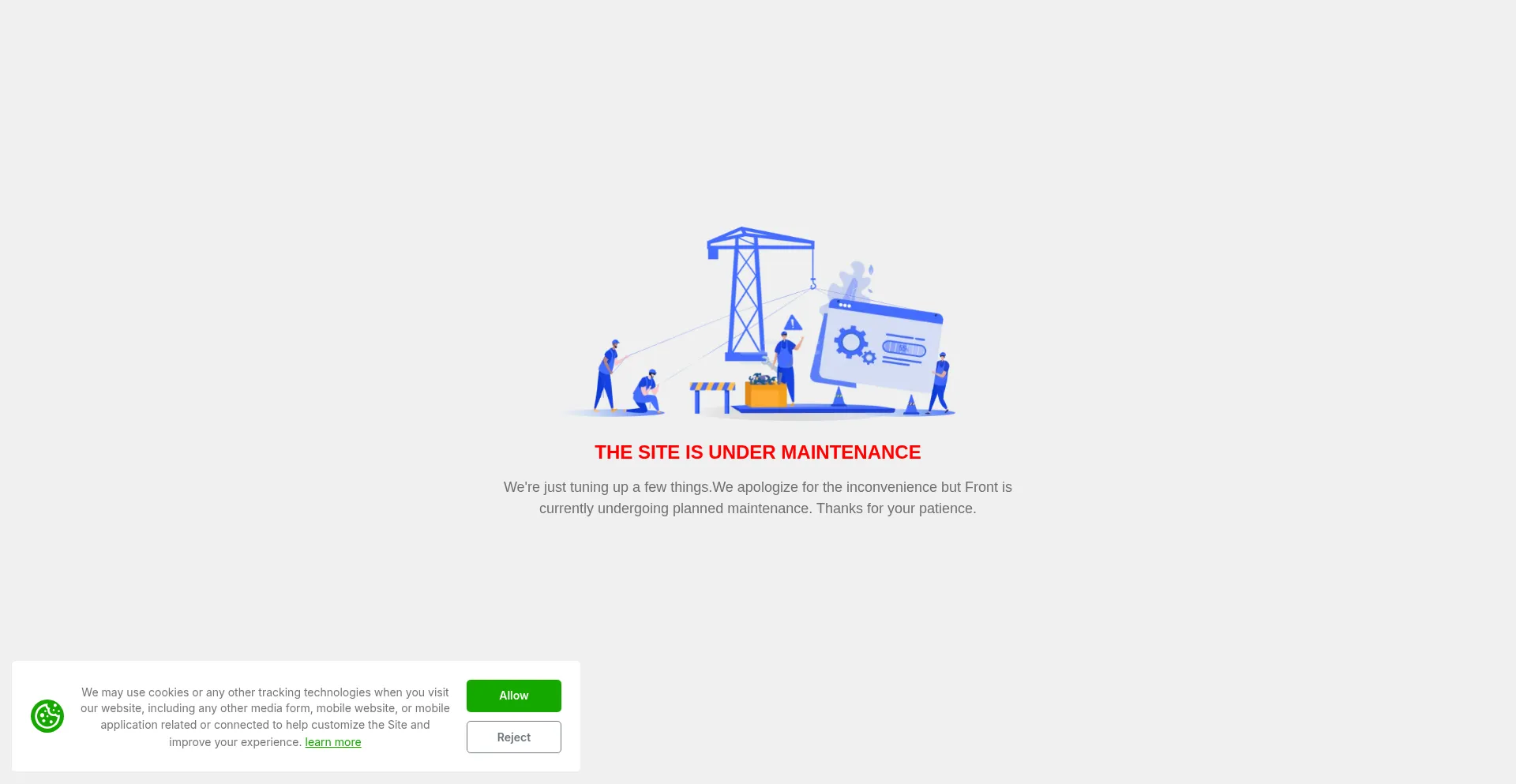 Website screenshot of Freiberufnetz.org