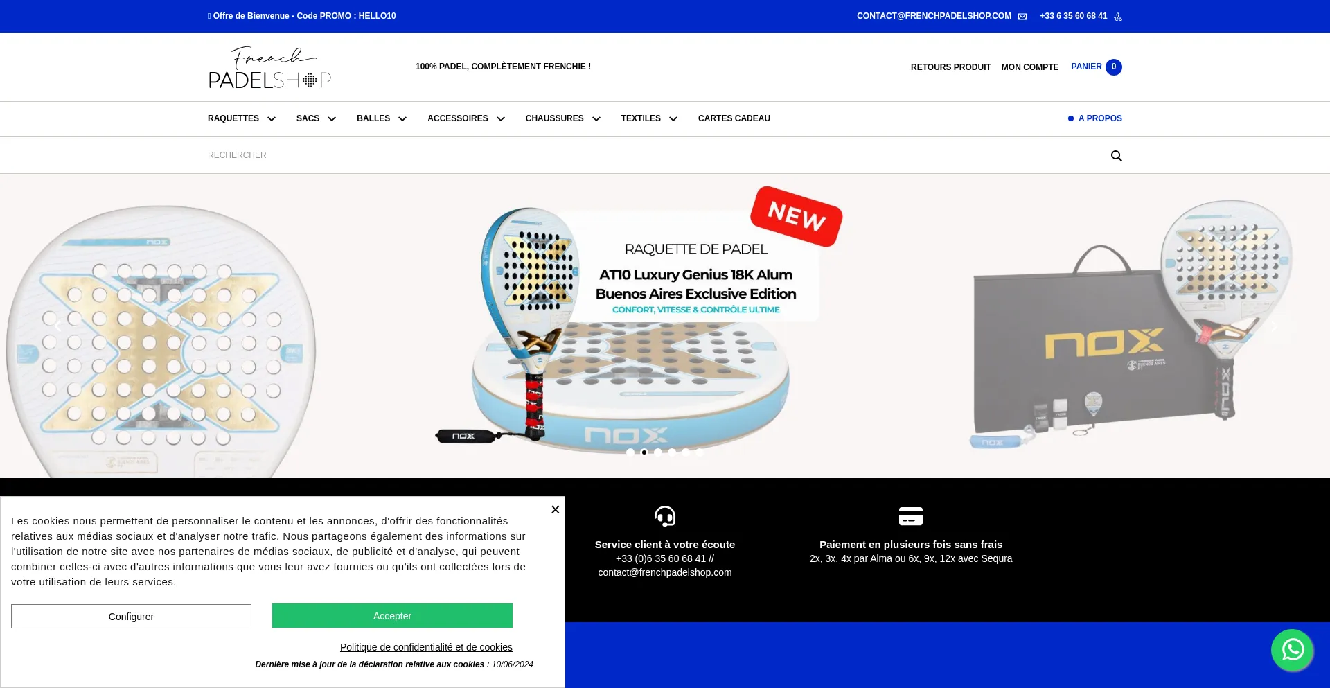 Frenchpadelshop.com est-il Sûr et Fiable ?