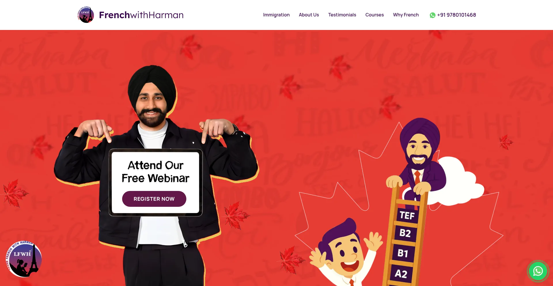 Frenchwithharman.com