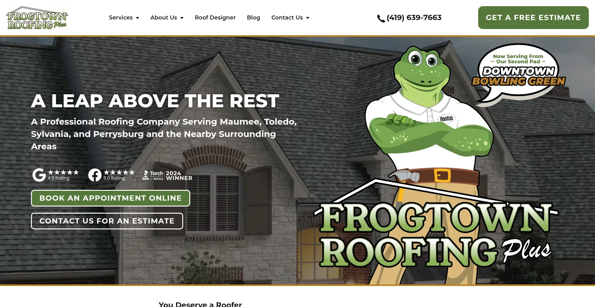 Frogtownroofing.com est-il Sûr et Fiable ?