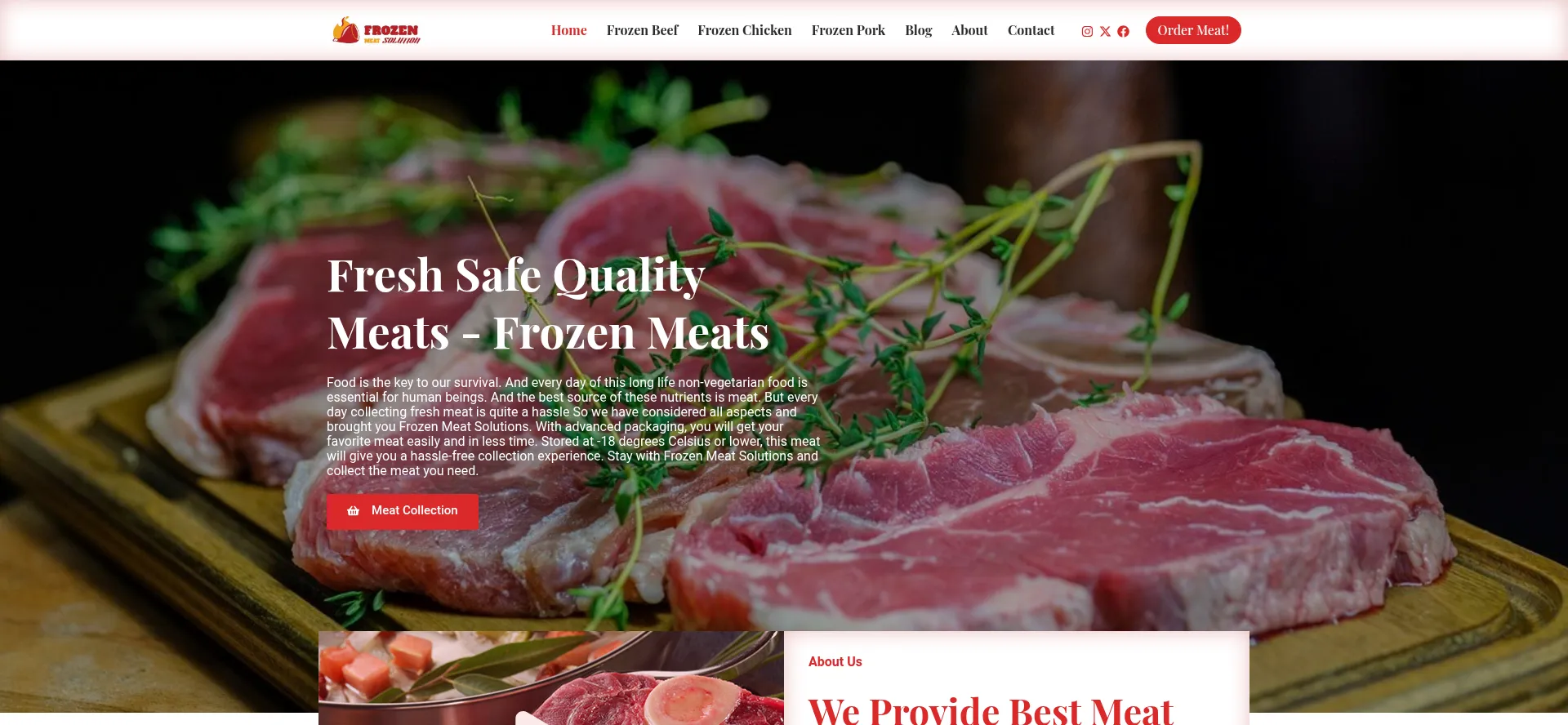 Frozenmeatsolutions.com