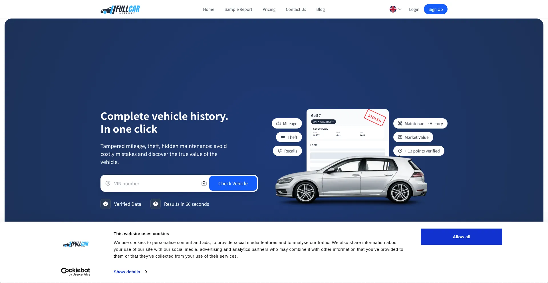 Fullcarhistory.com