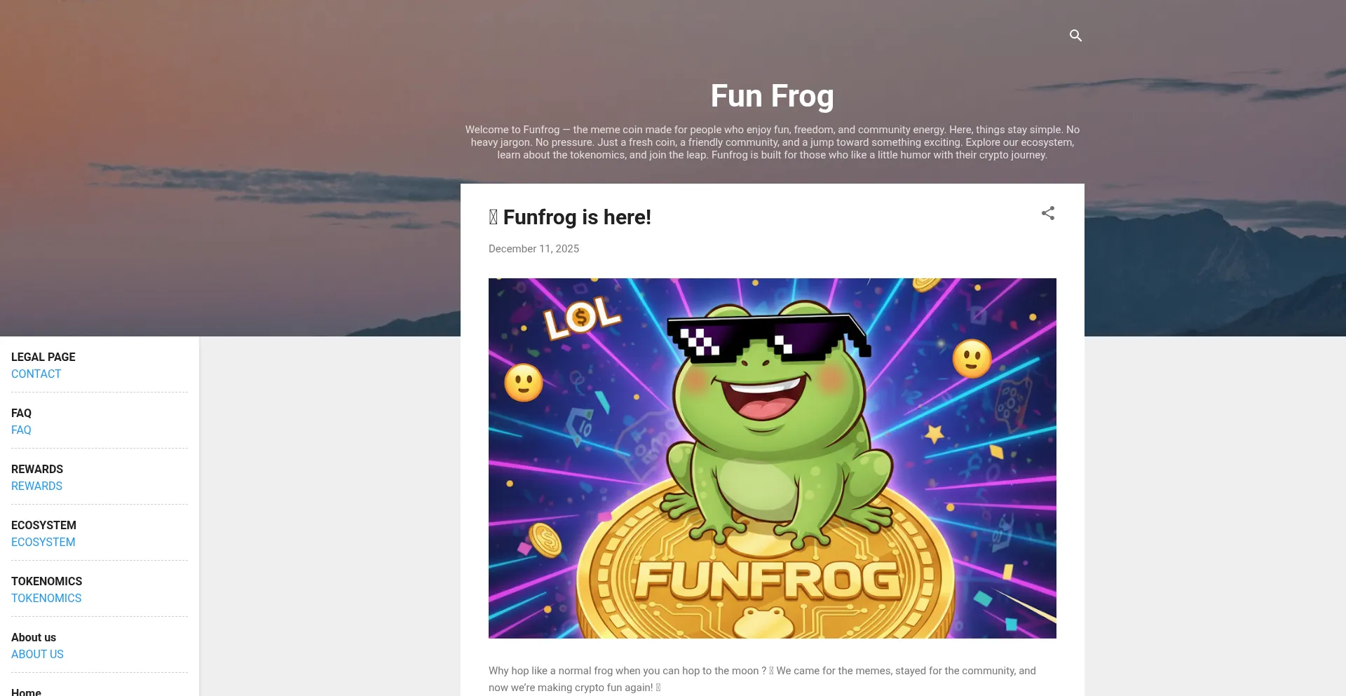 Funfrogmaster.blogspot.com