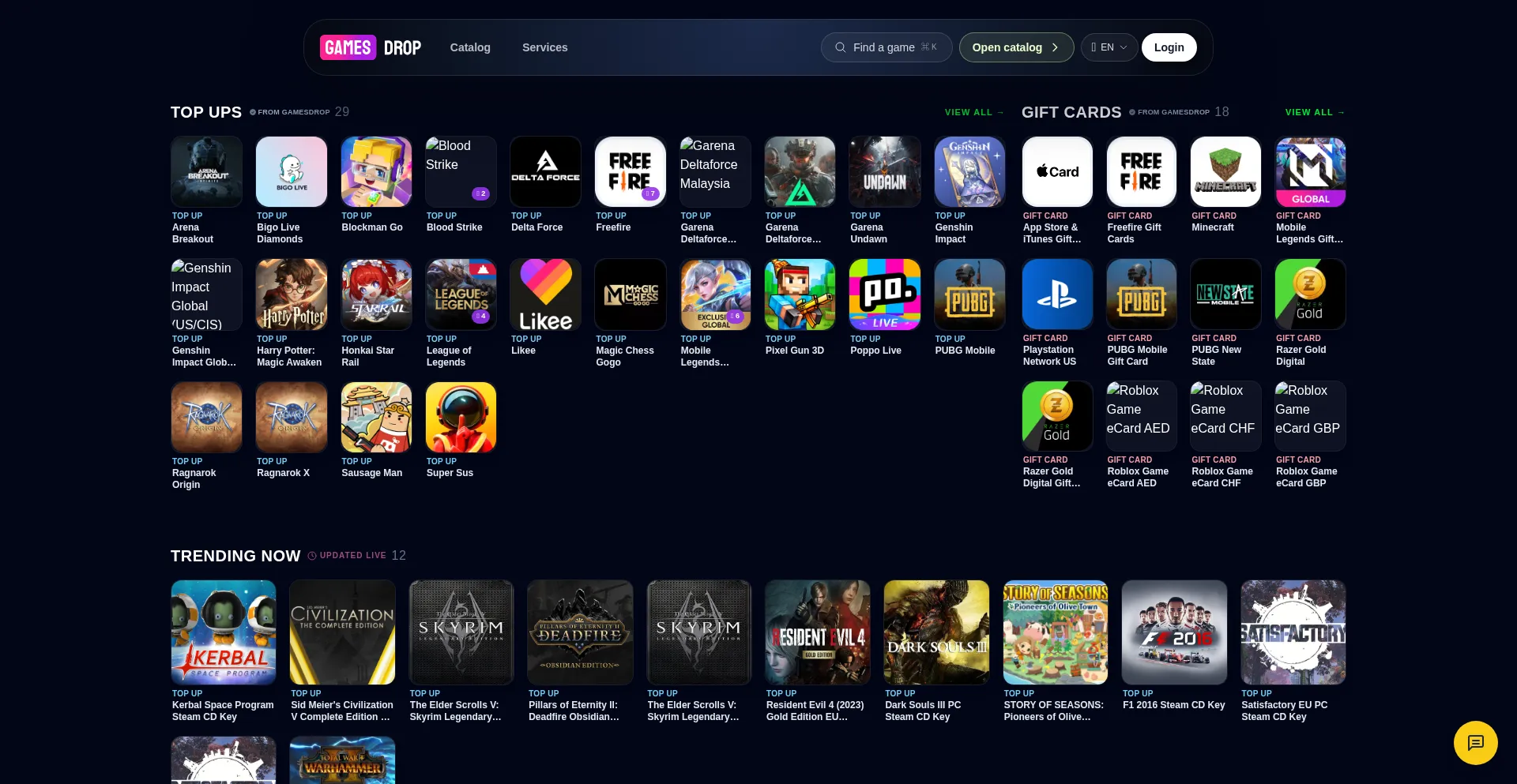 Gamesdrop.io