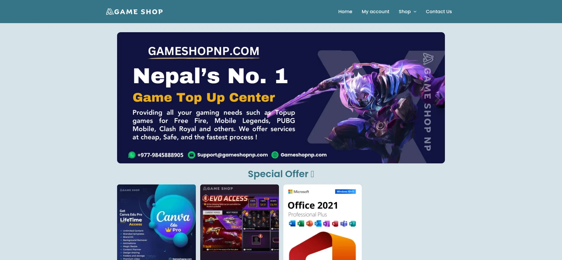 Gameshopnp.com