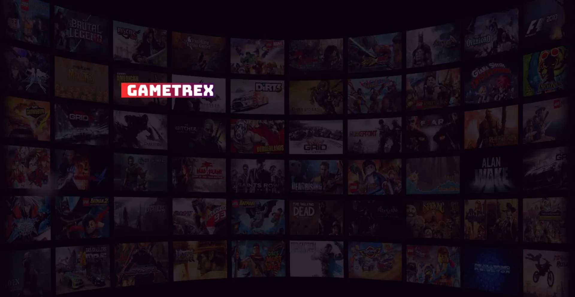 Website screenshot of Gametrex.com