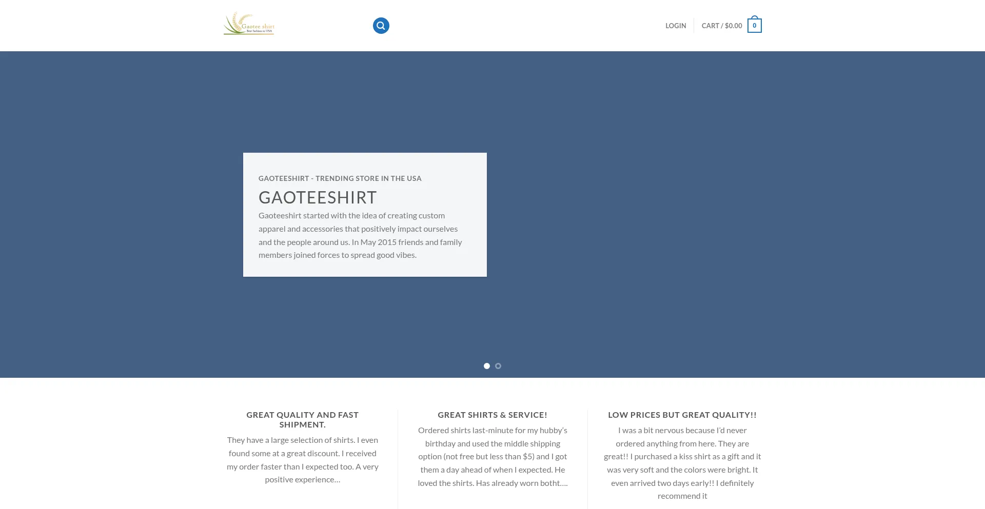Gaoteeshirt.com est-il Sûr et Fiable ?