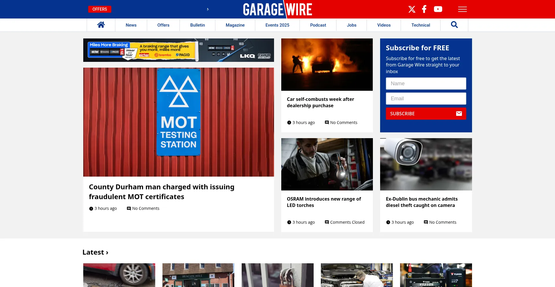 Garagewire.co.uk est-il Sûr et Fiable ?