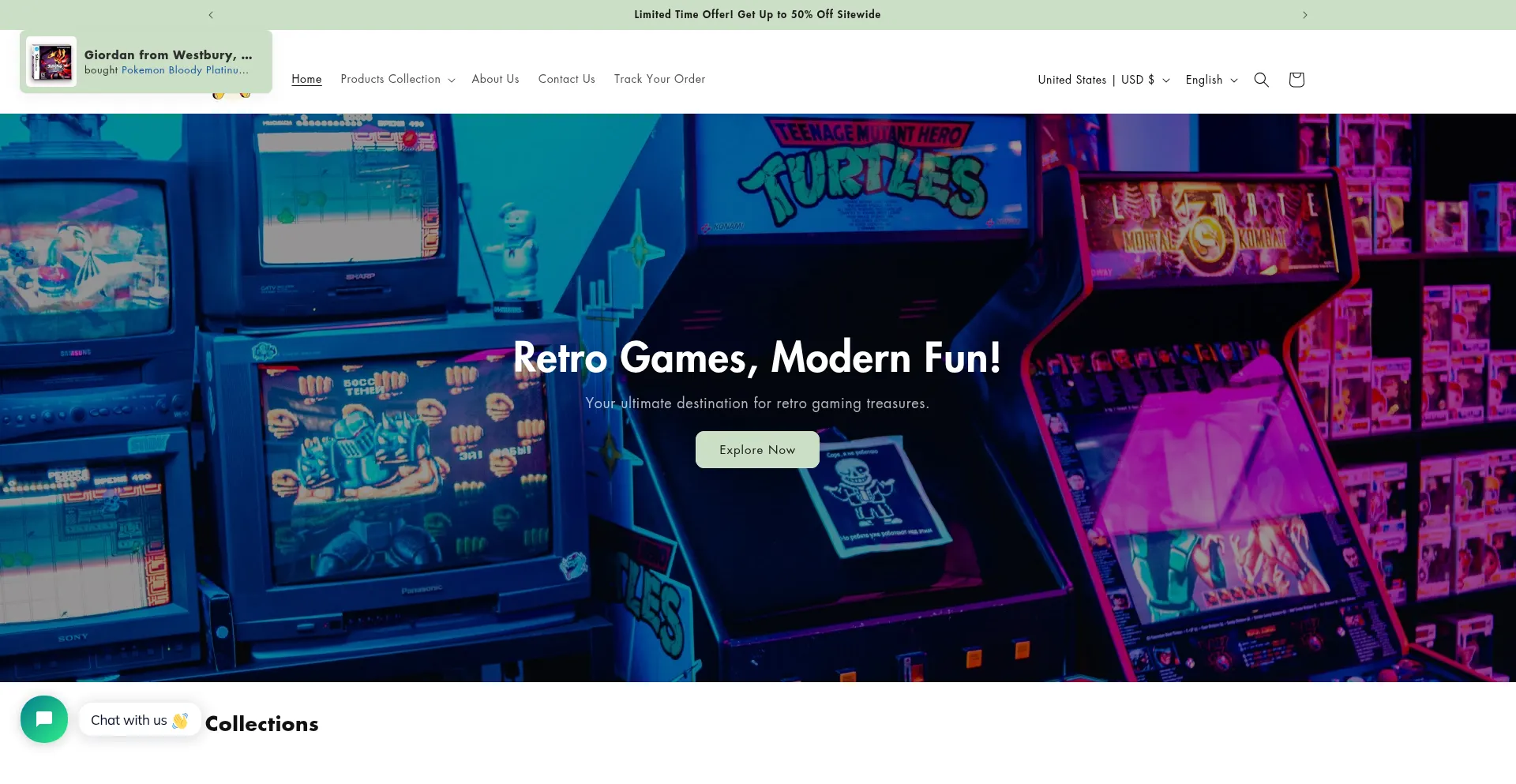 Website screenshot of Gearshiftgalore.com