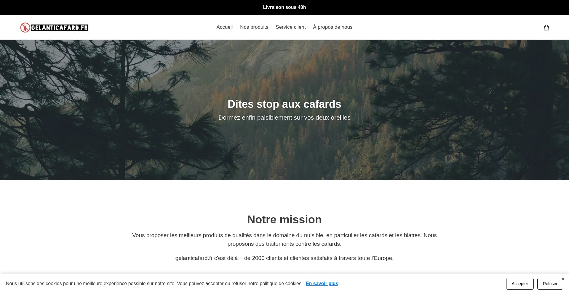 Gelanticafard.fr est-il Sûr et Fiable ?