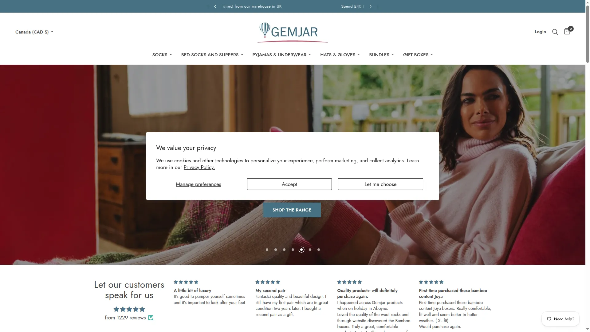 Gemjarsocks.com