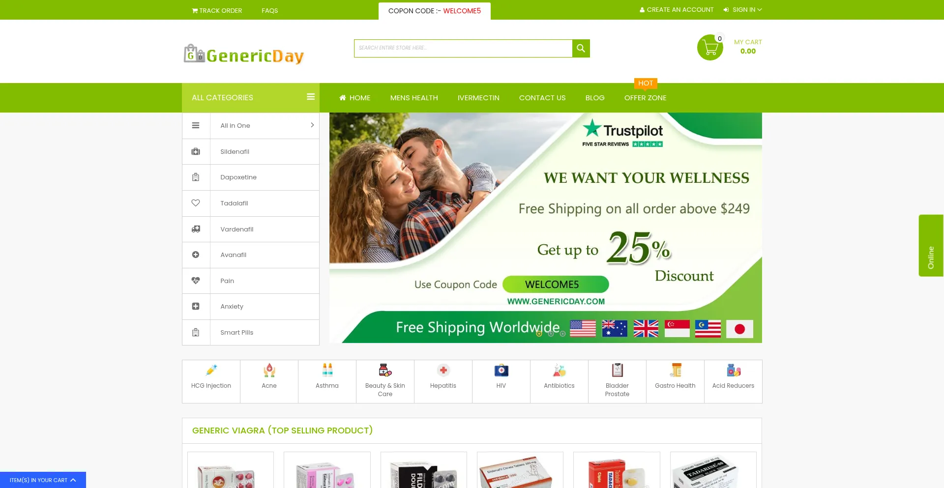 Genericday.com est-il Sûr et Fiable ?