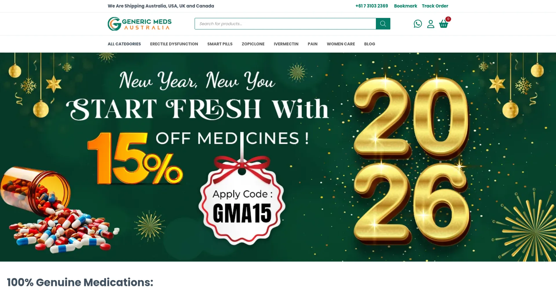 Genericmedsaustralia.com