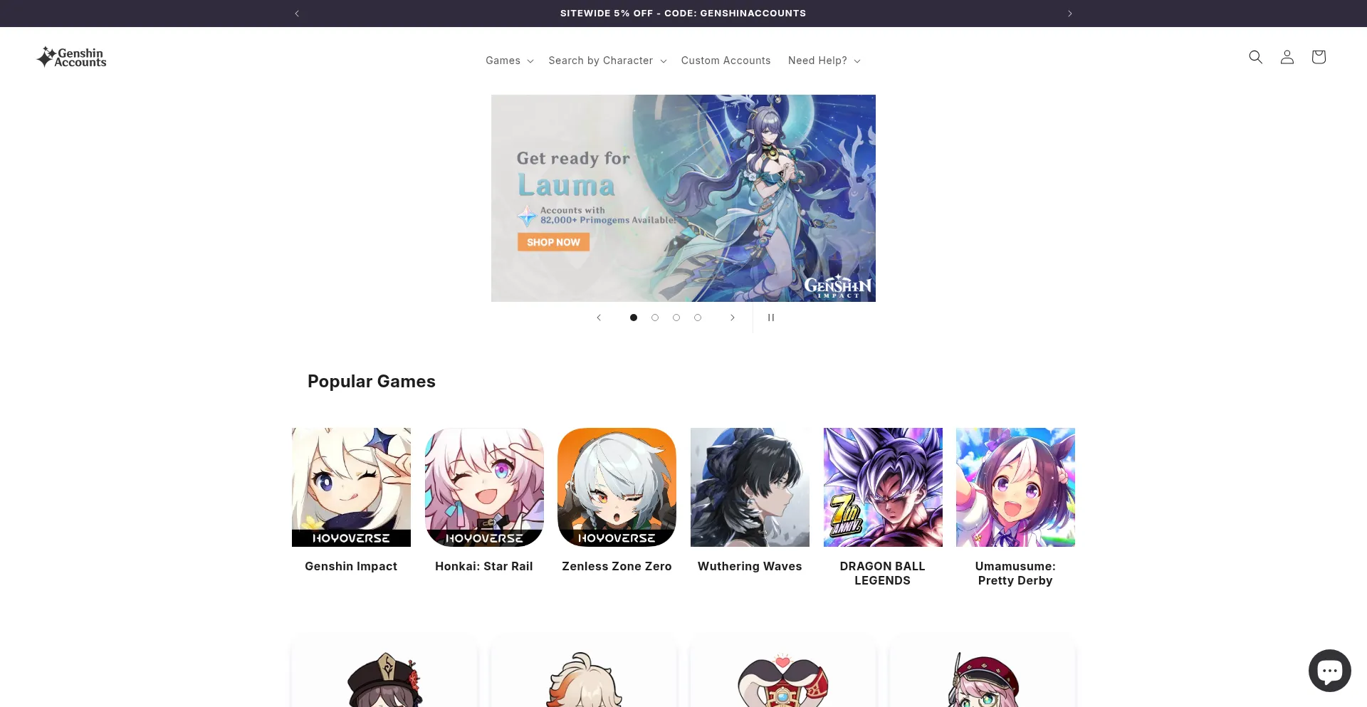 Genshinaccounts.com est-il Sûr et Fiable ?
