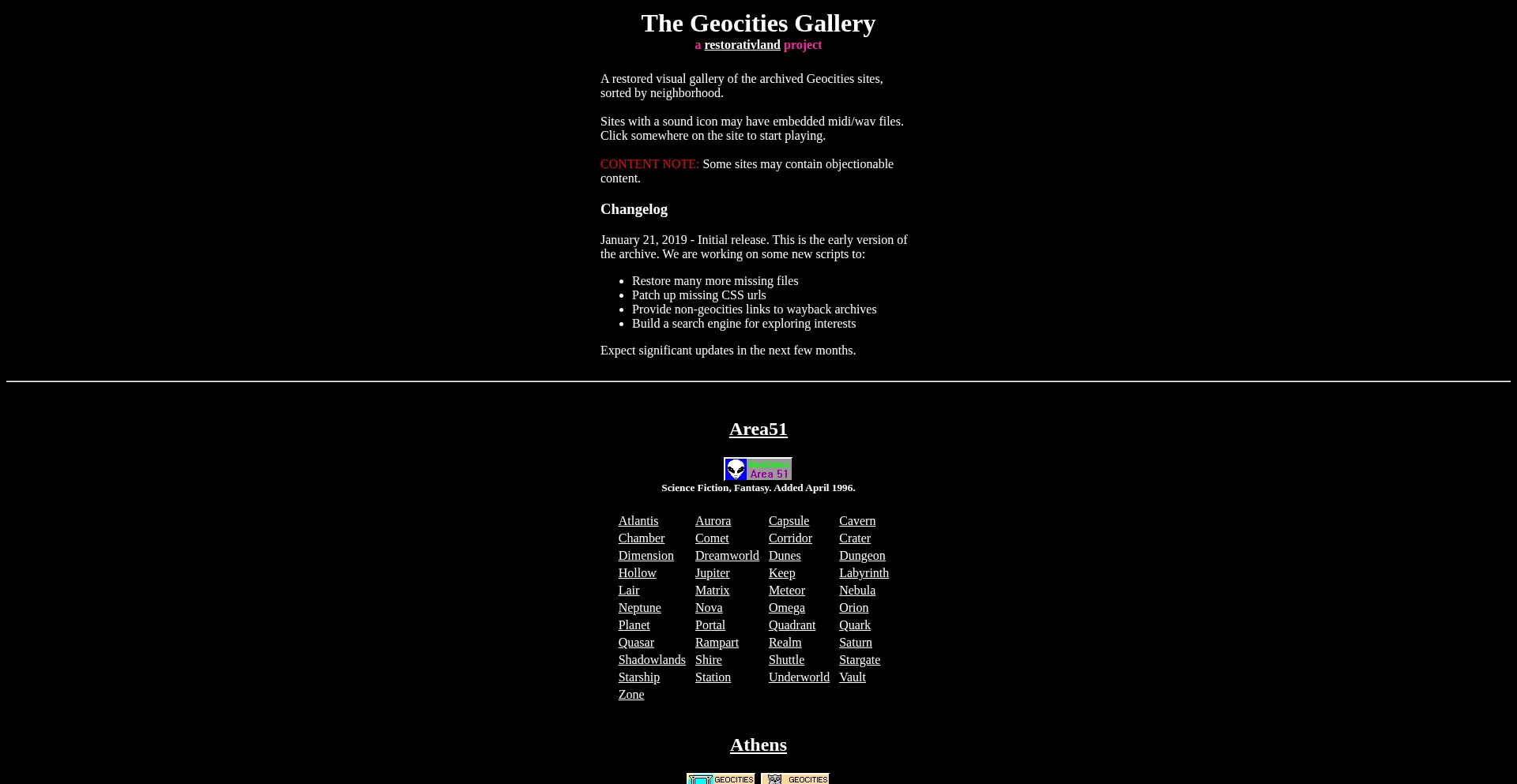 Geocities.restorativland.org