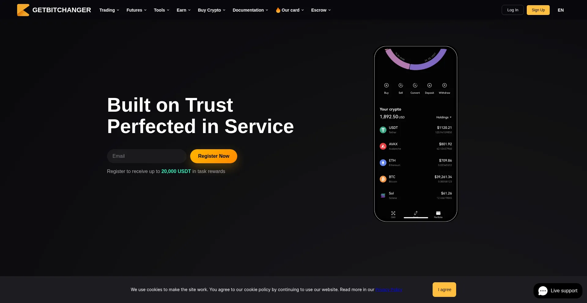 Getbitchanger.com