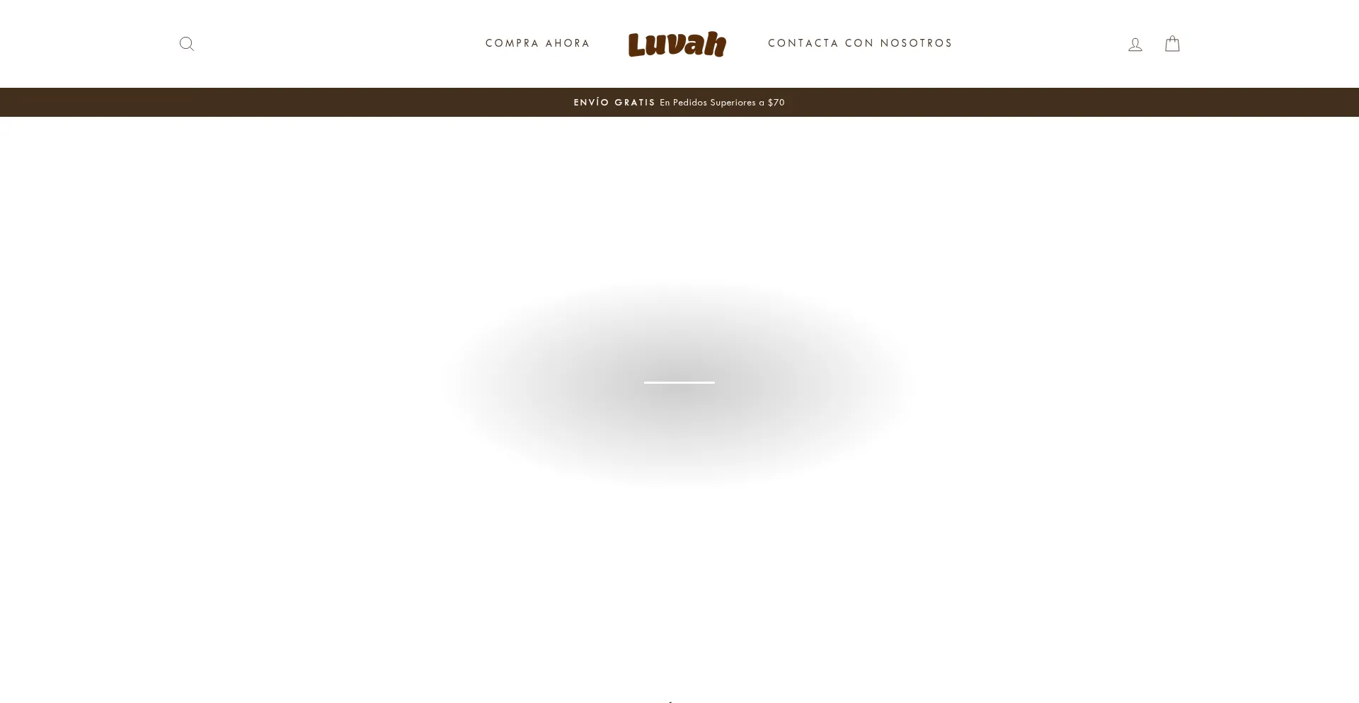 Website screenshot of Getluvah.com