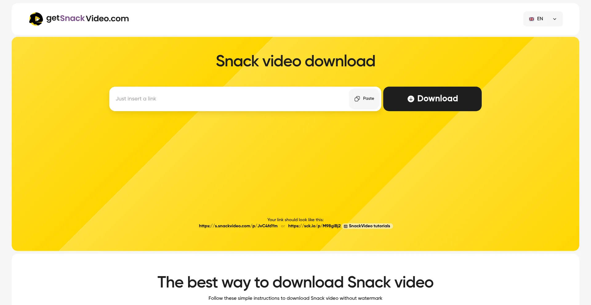 Getsnackvideo.com