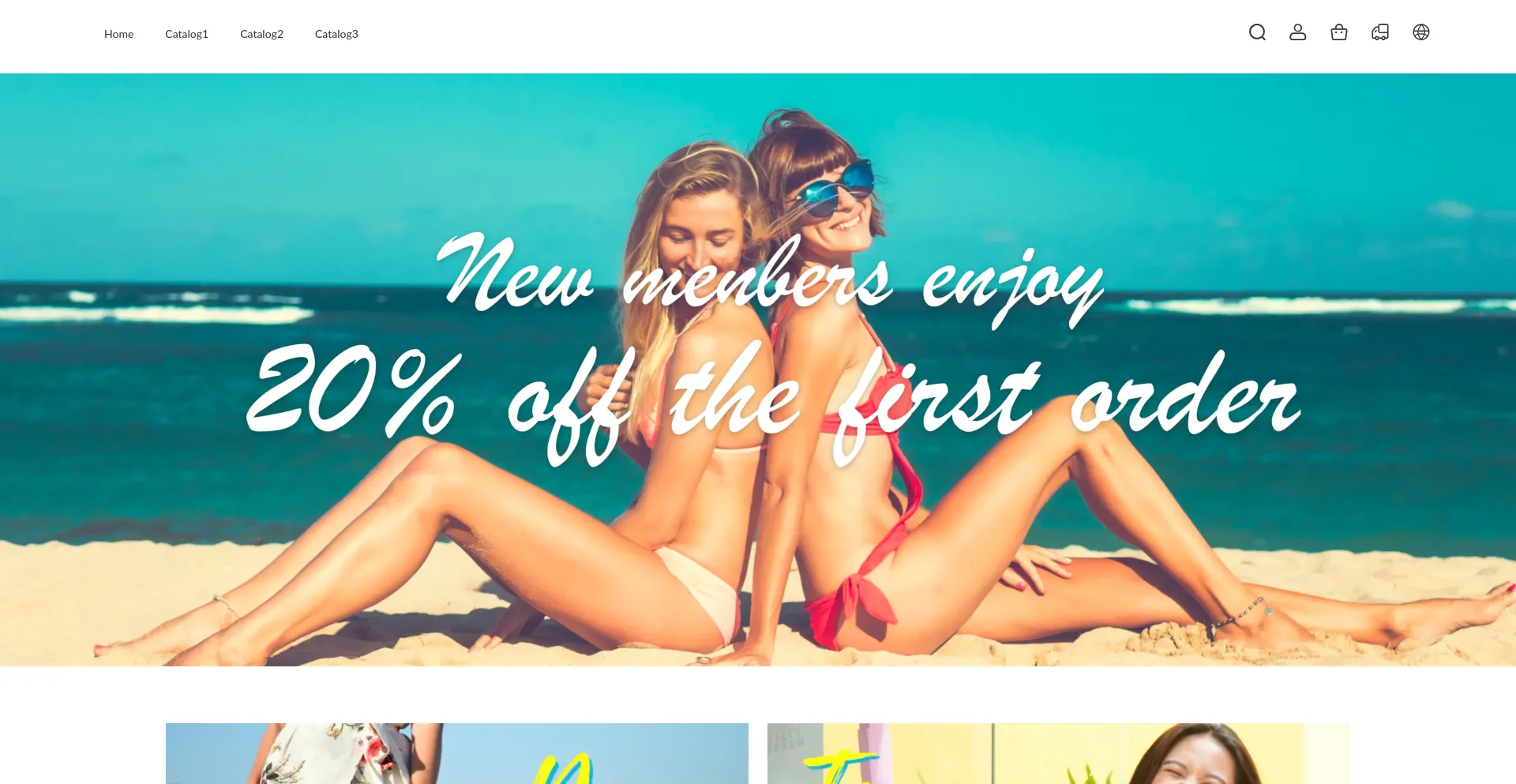 Website screenshot of Gforehot.shop
