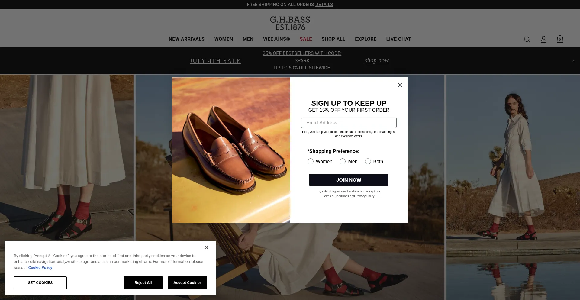 Website screenshot of Ghbass.com