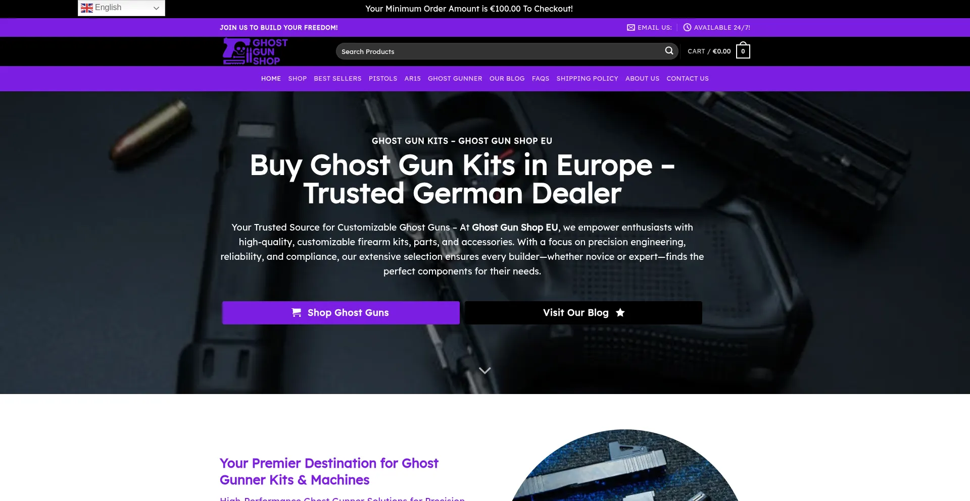 Ghostgunshop.de est-il Sûr et Fiable ?
