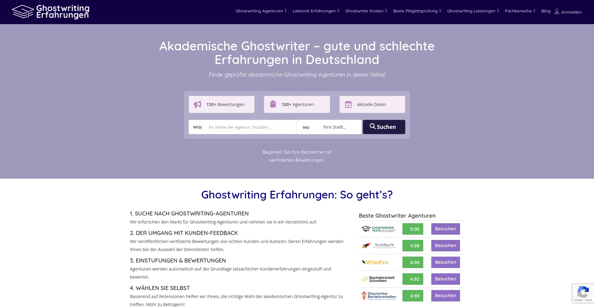 Ghostwritingerfahrungen.de est-il Sûr et Fiable ?
