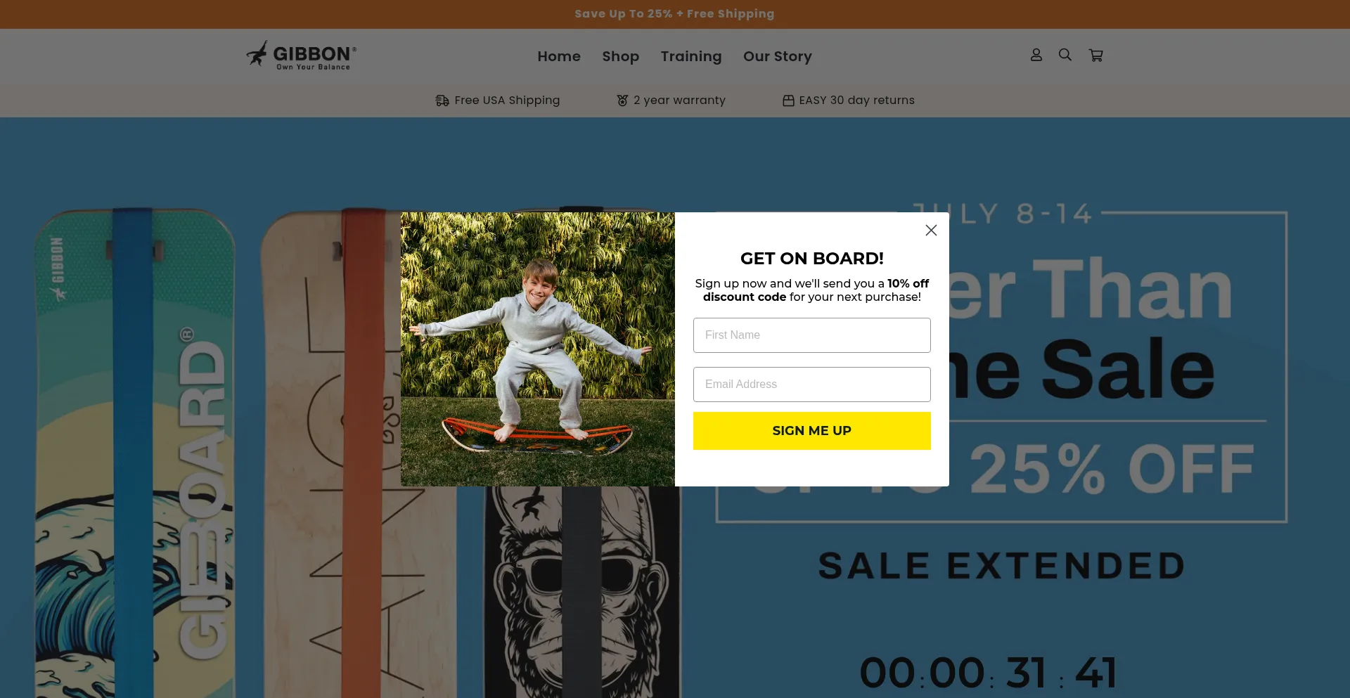 Gibbon-slacklines.com Screenshot