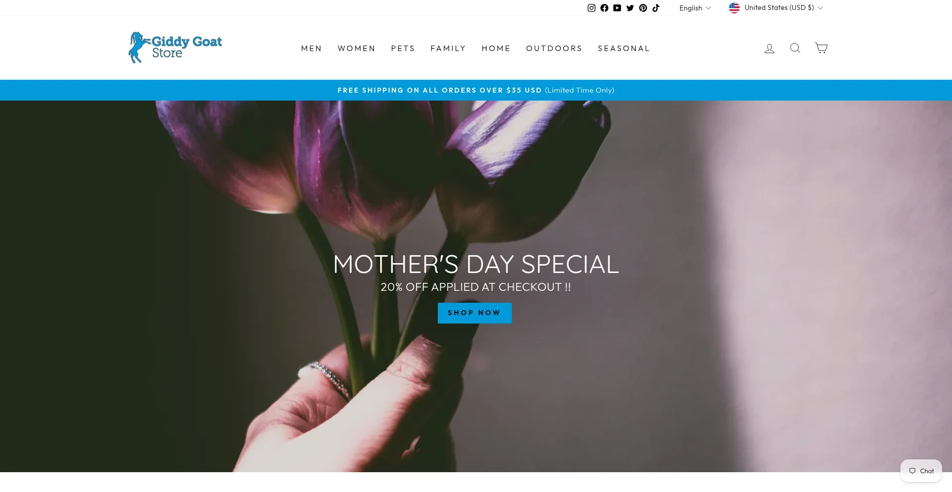 Giddygoatstore.com