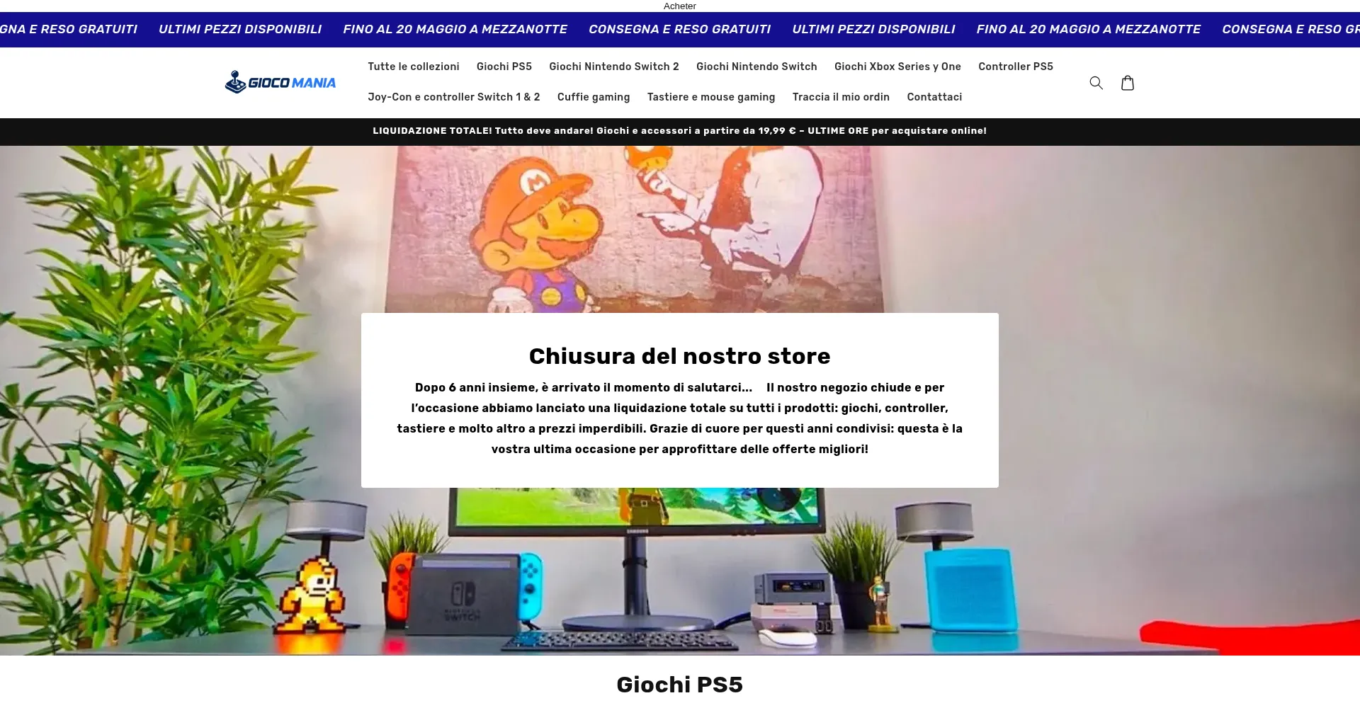 Giocomania.shop