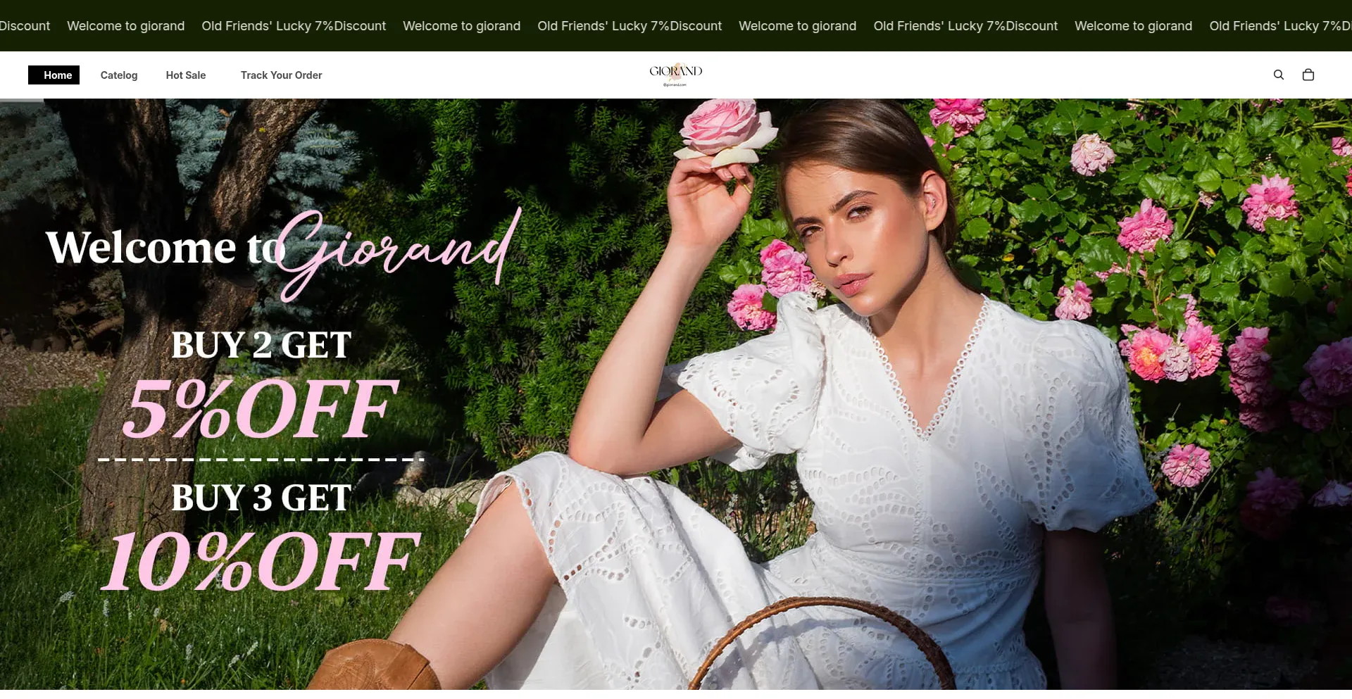Giorand.com Screenshot