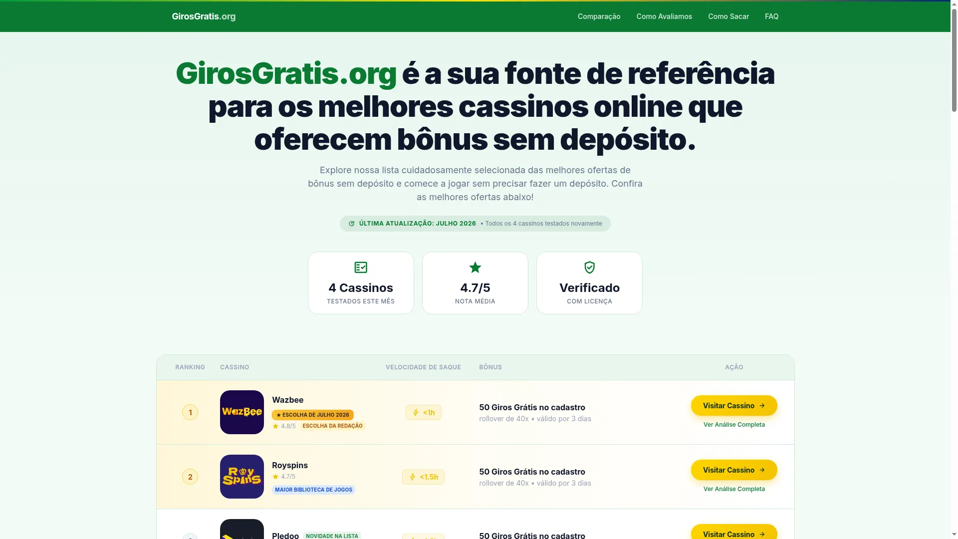 Girosgratis.org