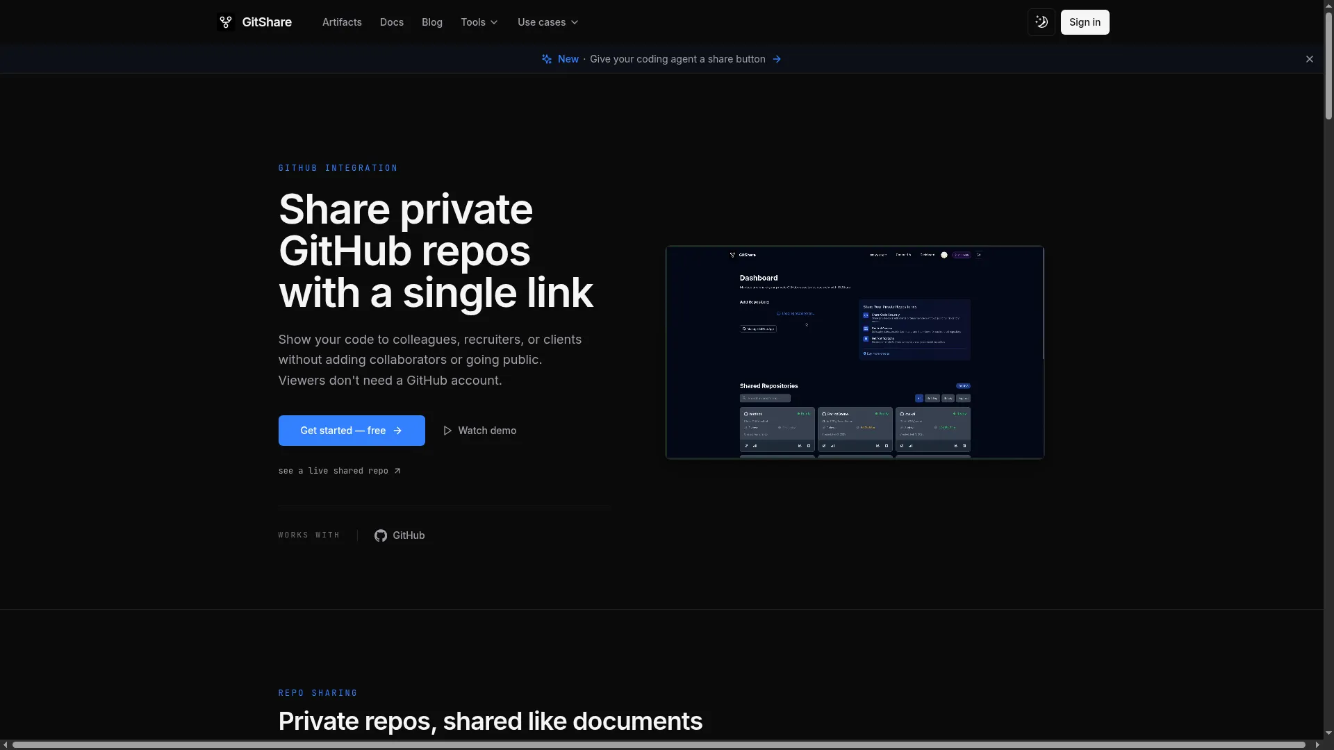 Gitshare.me