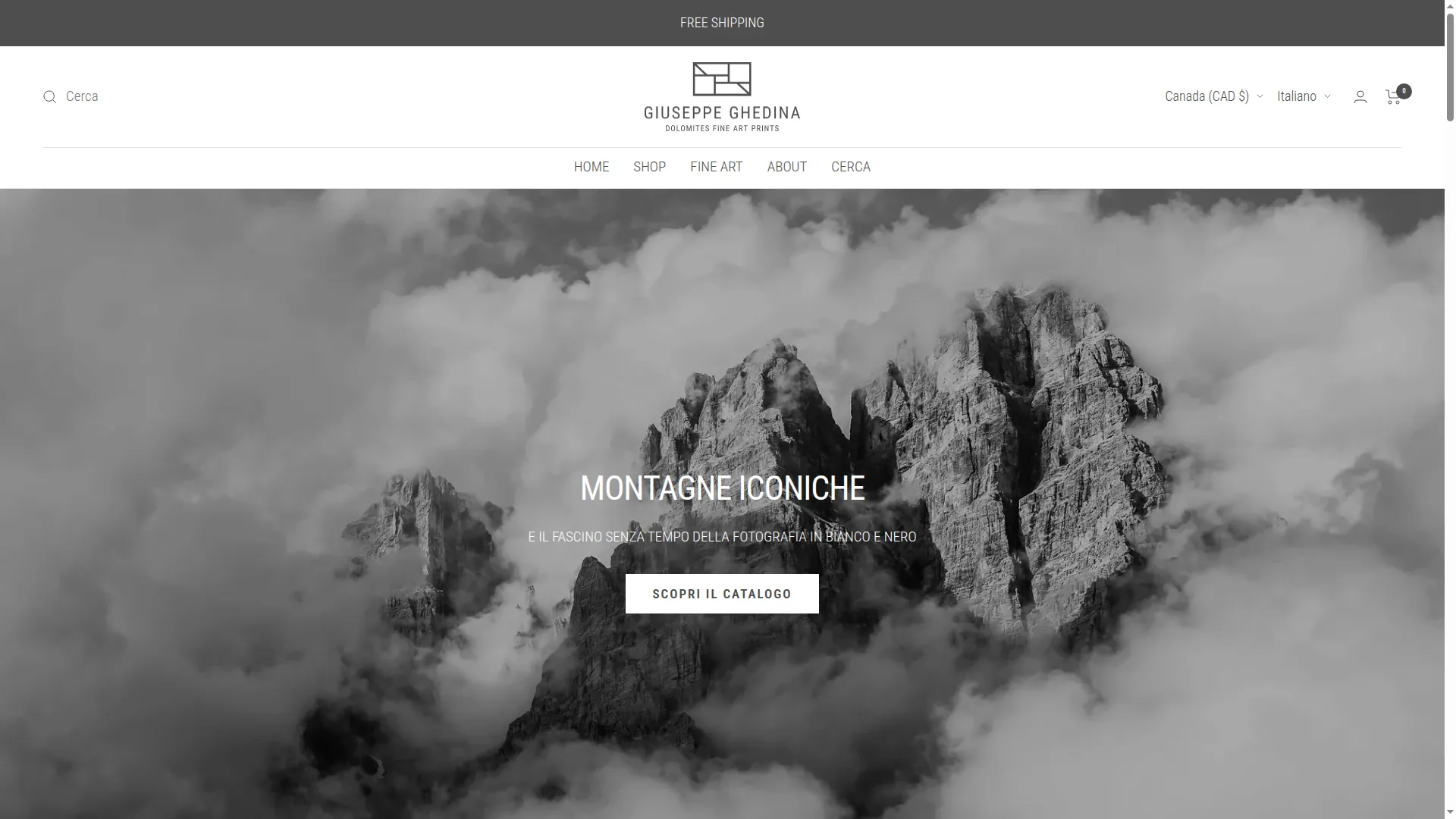 Giuseppeghedina.shop